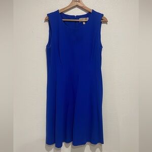 Philosophy Royal Blue Sleeveless Mini Dress